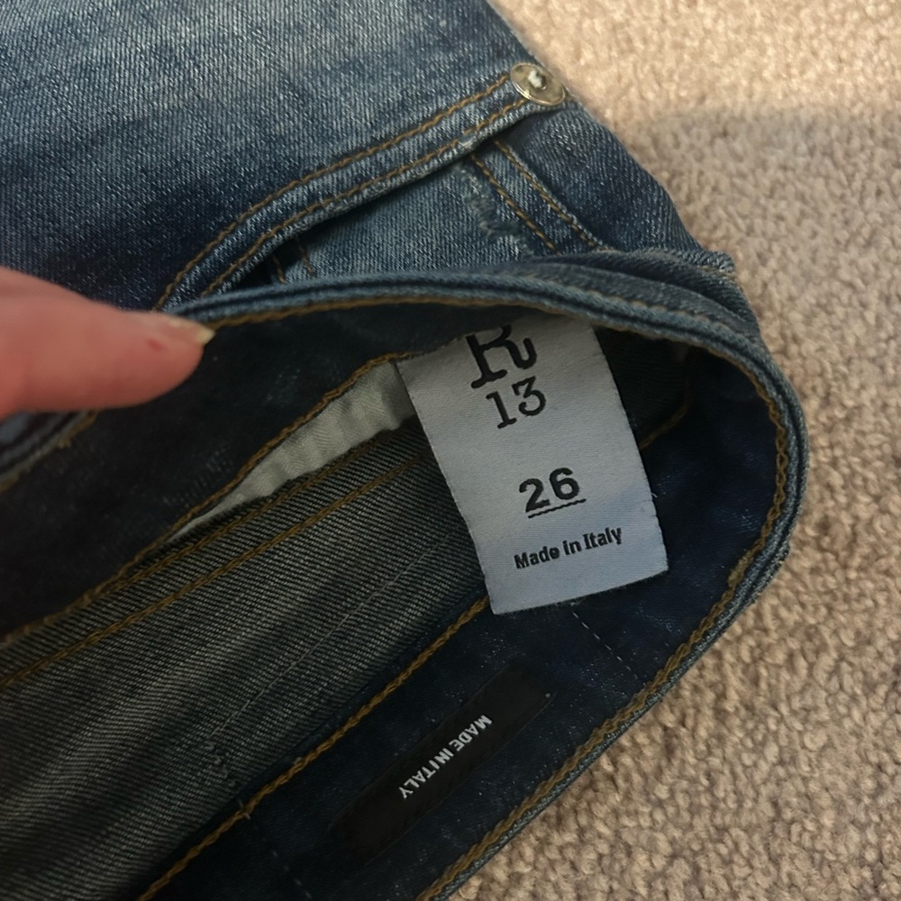 R13 jeans size 26